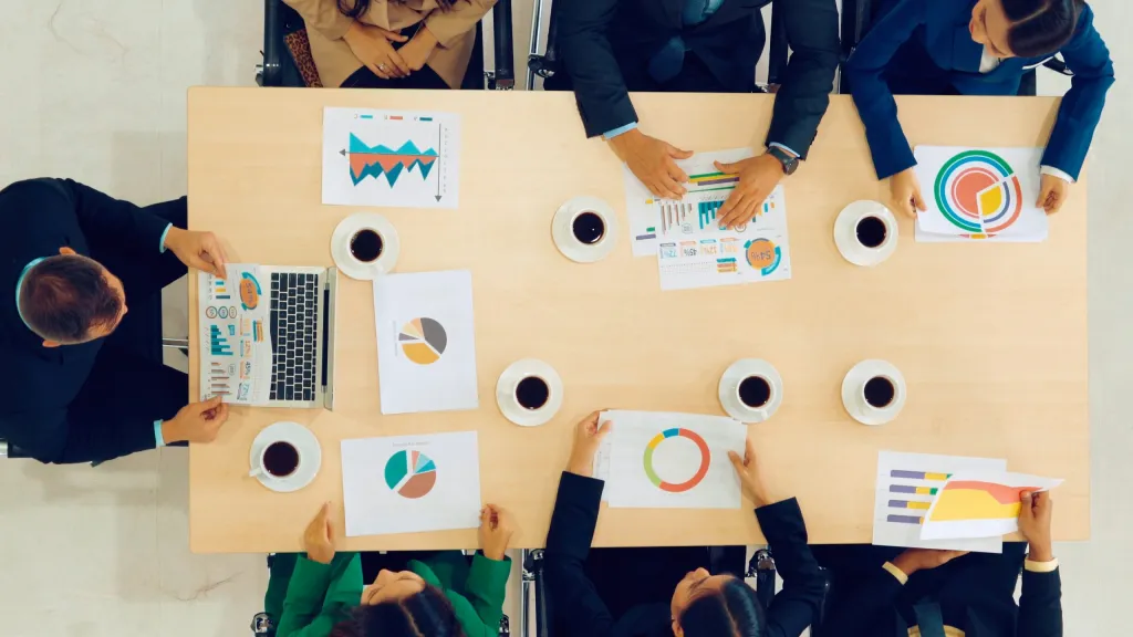 A Small Business Marketing Strategic Meeting