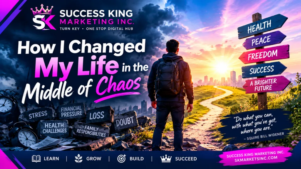 How I Changed My Life In The Middle Of Chaos